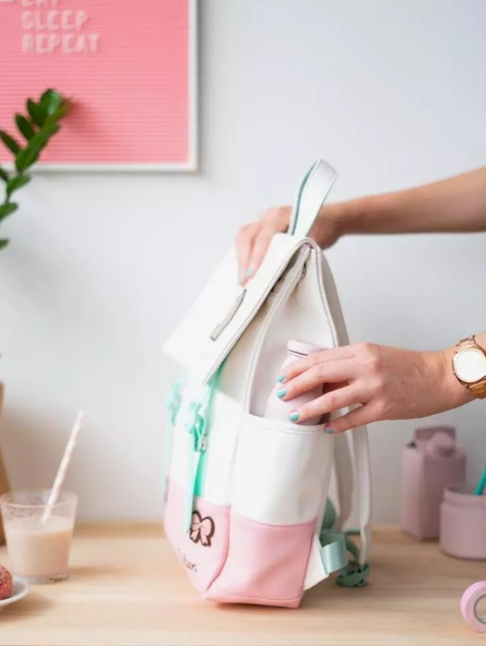 Pusheen Rose Collection Backpack - Picture 5 of 16